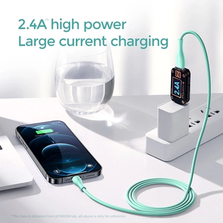Kabel USB - Lightning Joyroom S-2030M8 3A 2m - zielony