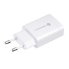 Forcell Ładowarka Sieciowa ze złączem USB A i kablem USB typ C - 2,4A 18W z funkcją Quick Charge 3.0