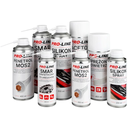 Technical acetone 100% spray PRO-LINE spray 500ml