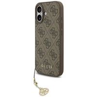 Guess 4G Charms Collection MagSafe Hülle für iPhone 17 - Braun