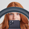 Lampa LED Ring Stream RGB pierścieniowa 13 cali z uchwytem na telefon + statyw