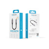 Forever adapter audio AJC-01 jack 3,5 mm - USB-C czarny