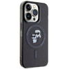 Karl Lagerfeld Karl&amp;Choupette Glitter MagSafe case for iPhone 15 Pro - black