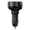 Ładowarka samochodowa Baseus Enjoyment Pro USB-C (żeńskie) / Lightning (męski) 60W - czarna