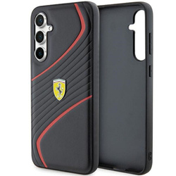 Oryginalne Etui FERRARI Hardcase FEHCS23FEPTWK do SAMSUNG S23 FE (Twist / czarny)