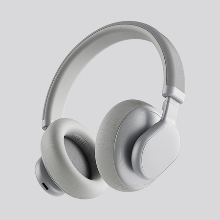 FORCELL F-AUDIO słuchawki bezprzewodowe nagłowne ANC Touch Beat szare