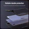 Etui Nillkin Bumper Leather Case Pro na Samsung Galaxy Tab S9+ - czarne