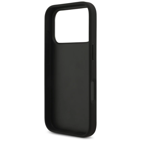 Guess Grained Big 4G &amp; Classic Logo case for iPhone 17 Pro - black