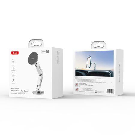 XO uchwyt samochodowy C148 magnetyczny czarny przyklejany