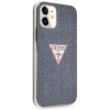 Guess Denim Triangle Dk - Etui iPhone 12 Mini (granatowy)