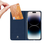 Dux Ducis Skin Pro Wallet Case für iPhone 15 Pro Max – Blau