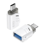 XO adapter NB256B OTG USB - USB-C biały