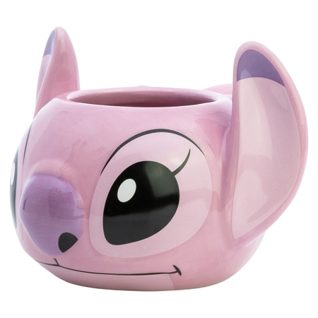 Disney Stitch - Kubek ceramiczny 3D w pudełku prezentowym z kolekcji Angel 375 ml