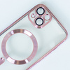 Nakładka Color Chrome Mag do iPhone 16 Pro 6,3&quot; różowo-złota