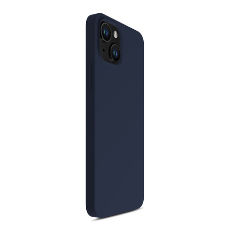 Apple iPhone 15 - 3mk Silicone Case Dark Navy
