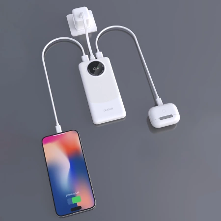 Powerbank Dudao K12 10000mAh PD22.5W USB-A, USB-C - czarny