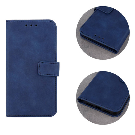 Etui Smart Velvet do Xiaomi Redmi Note 10 / Redmi Note 10S granatowy