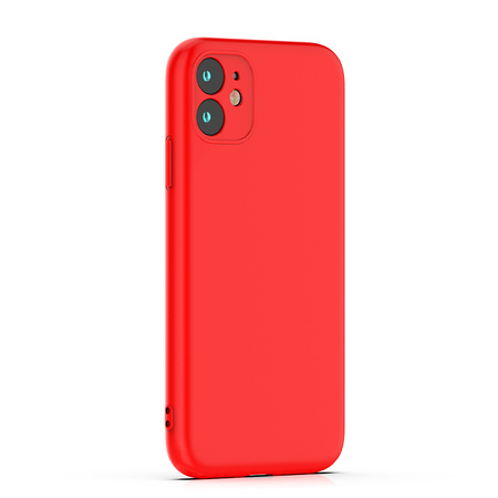 Nakładka Silicon do Honor 200 Smart czerwona