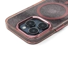 Wozinsky Glitter Case mit Mag Safe für Samsung Galaxy S24 FE - Pink mit Glitzer