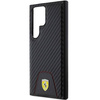 Oryginalne Etui FERRARI hardcase Carbon Stitched Bottom FEHCS24LN3PUK do Samsung Galaxy  S24 Ultra Czarny