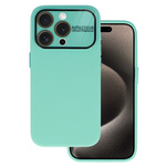 Tel Protect Lichi Soft Case do Iphone 15 Pro Max niebieski
