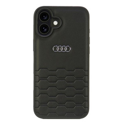 Audi nakładka Synthetic Leather do iPhone 16 Plus 6.7" czarna