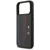BMW M Kevlar Lines &amp; Logo MagSafe Case für iPhone 17 Pro Max – Schwarz