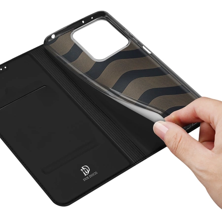 Dux Ducis Skin Pro case with flap and card slot for Xiaomi Redmi Note 13 5G - black