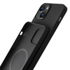 Etui 3mk Hardy Silicone MagCase na iPhone 15 Plus - grafitowe