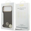 Guess Grained Strass Logo MagSafe Case für iPhone 17 Pro Max - Braun