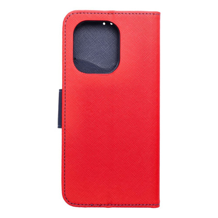 Kabura Fancy Book do  XIAOMI Redmi NOTE 13 4G czerwony / granatowy