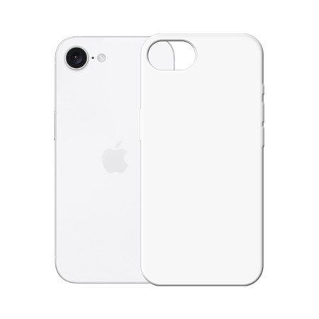 Apple iPhone 16E - 3mk Hardy MagSilicone White