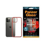 Case IPHONE 12 PRO MAX PanzerGlass ClearCase Mandarin Red AB