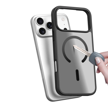 Etui Dux Ducis Yind na iPhone 17 Pro Max kompatybilne z MagSafe - czarne