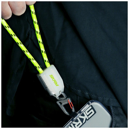 Uniwersalna smycz na nadgarstek z kablem 2w1 Skinarma Dyno Ve USB-C/USB-C niteglow