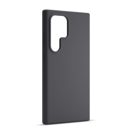 Nakładka Etteri Silicone Case do Samsung Galaxy S25 Ultra czarna