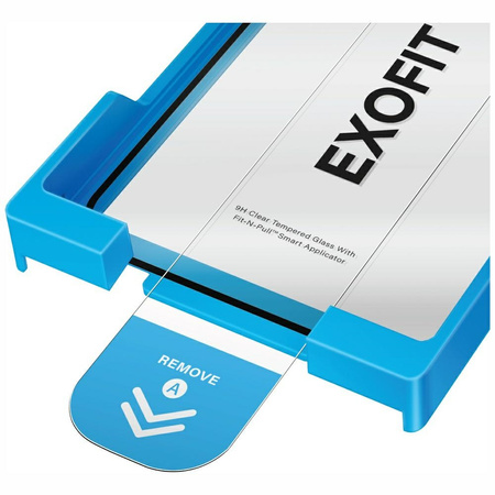 Szkło hartowane UNIQ Optix Exofit Vivid  do iPhone 17 Pro z aplikatorem