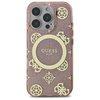 Original Case IPHONE 16 PRO Guess Hardcase IML Peony On 4G Background MagSafe (GUHMP16LH4PYEEP) pink