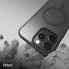 Nakładka Etteri Matt Mag do iPhone 16 Pro 6,3" czarna