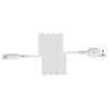 Borofone Kabel BX30 Silicone - USB na Micro USB - 2,4A 1 metr biały
