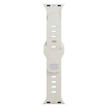3MK Silicone Watch Strap beżowy/beige dla Apple Watch 38/40/41mm