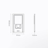 Baseus klappbarer Tischständer Tablethalter grau (LUKP000013)