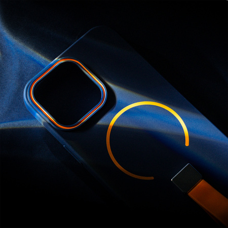 Nakładka Loop Thin Mag do iPhone 12 / 12 Pro 6,1" ciemnoniebieska