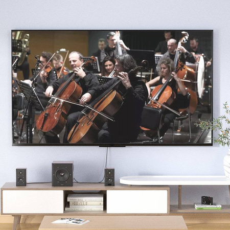 Wozinsky cable HDMI 2.1 8K 60 Hz 48 Gbps / 4K 120 Hz / 2K 144 Hz 3m silver (WHDMI-30)