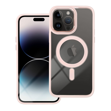 Futerał Color Edge Mag Cover kompatybilny z MagSafe do IPHONE 14 PRO MAX różowy