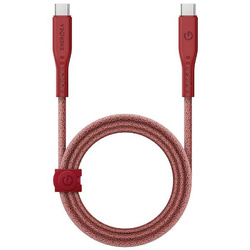 ENERGEA kabel Flow USB-C - USB-C1.5m czerwony/red 240W 5A PD Fast Charge