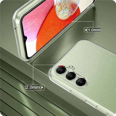 Tech-Protect FlexAir-Hülle für Samsung Galaxy M35 5G – transparent