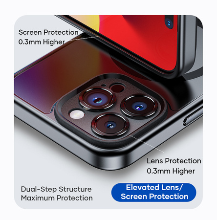 Rock Etui Guard Touch Matte Series Magnetic do Iphone 15 Plus białe