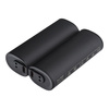 VEGER powerbank 2 x 5000 mAh z podgrzewaczem do rąk 2,4A 2 szt czarno srebrny