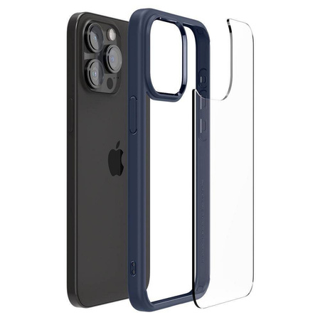 Spigen Liquid Air iPhone 16 Pro granatowy/navy blue ACS08118